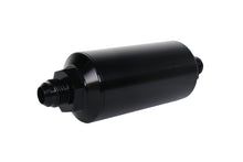 Load image into Gallery viewer, Aeromotive In-Line Filter - (AN -8 Male) 40 Micron Stainless Mesh Element Bright Dip Black Finish
