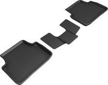Load image into Gallery viewer, 3D MAXpider 18-21 Volkswagen Tiguan Kagu 2nd Row Floormats - Black
