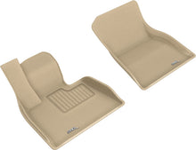 Load image into Gallery viewer, 3D MAXpider 2019-2020 BMW X5 (G05)/X7 (G07) Kagu 1st Row Floormat - Tan
