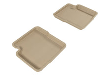 Load image into Gallery viewer, 3D MAXpider 2012-2019 Fiat 500 Kagu 2nd Row Floormats - Tan
