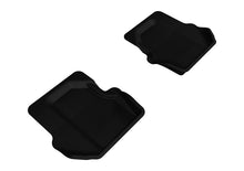 Load image into Gallery viewer, 3D MAXpider 2005-2012 Porsche 911 997 Kagu 2nd Row Floormats - Black
