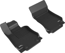 Load image into Gallery viewer, 3D MAXpider 17-21 Alfa Romeo Giulia RWD / Giulia Quadrifoglio Kagu 1st Row Floormats - Black
