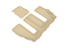 Load image into Gallery viewer, 3D MAXpider 2017-2020 GMC Acadia Kagu 3rd Row Floormats - Tan
