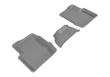 Load image into Gallery viewer, 3D MAXpider 2015-2019 Fiat 500X Kagu 2nd Row Floormats - Gray
