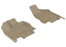 Load image into Gallery viewer, 3D MAXpider 2008-2019 Dodge Grand Caravan Kagu 1st Row Floormat - Tan
