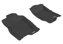 Load image into Gallery viewer, 3D MAXpider 2006-2010 Ford Explorer Kagu 1st Row Floormat - Black
