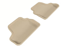 Load image into Gallery viewer, 3D MAXpider 2007-2013 BMW 3 Series E93 Kagu 2nd Row Floormats - Tan
